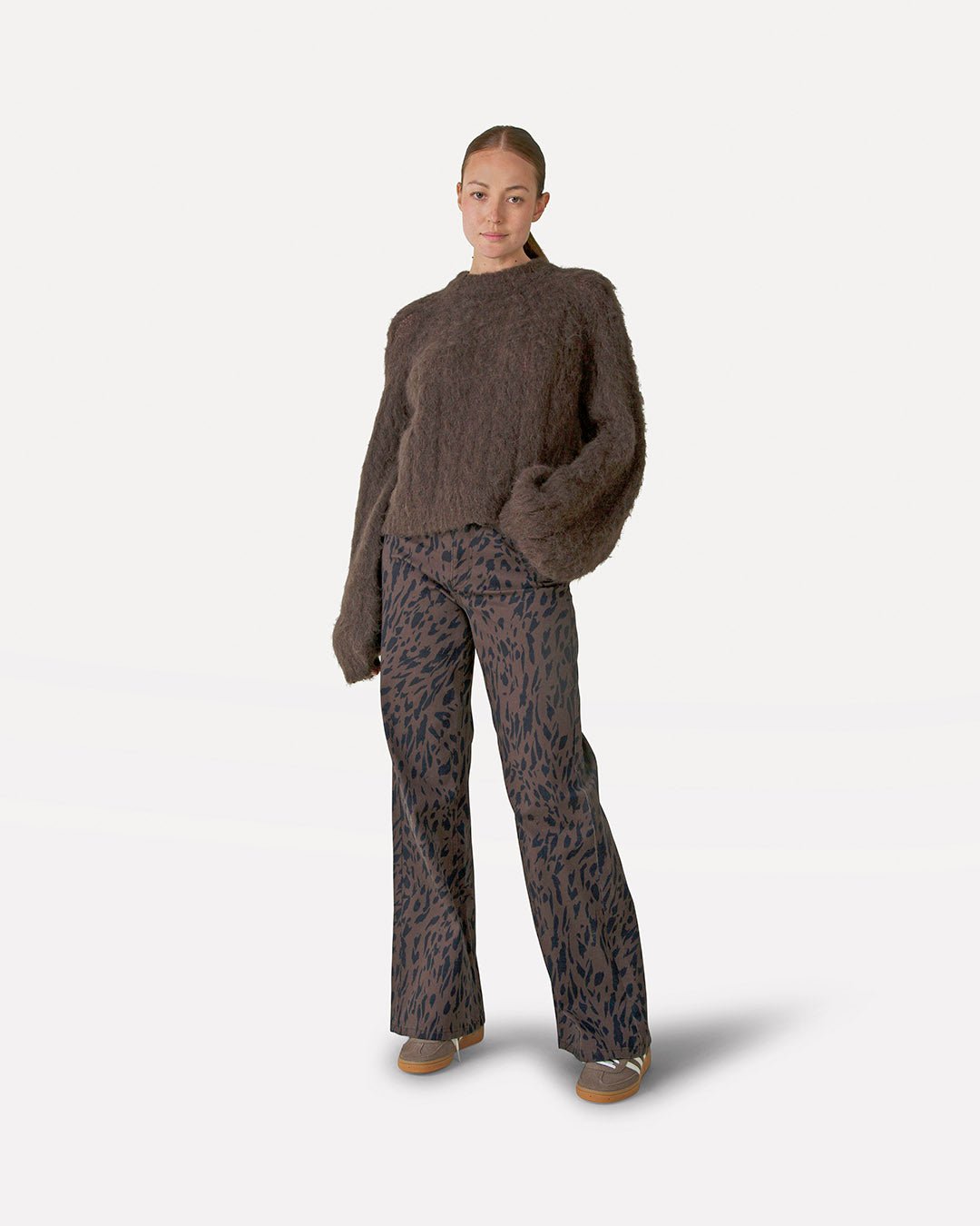 Moore denim wide animal - Another - Label