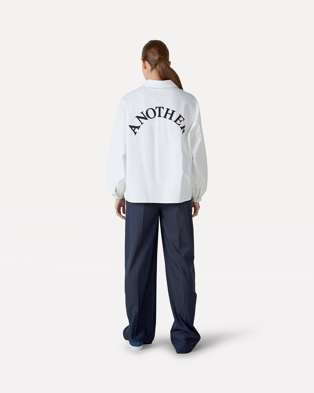 Moore pinstripe pants - Another - Label