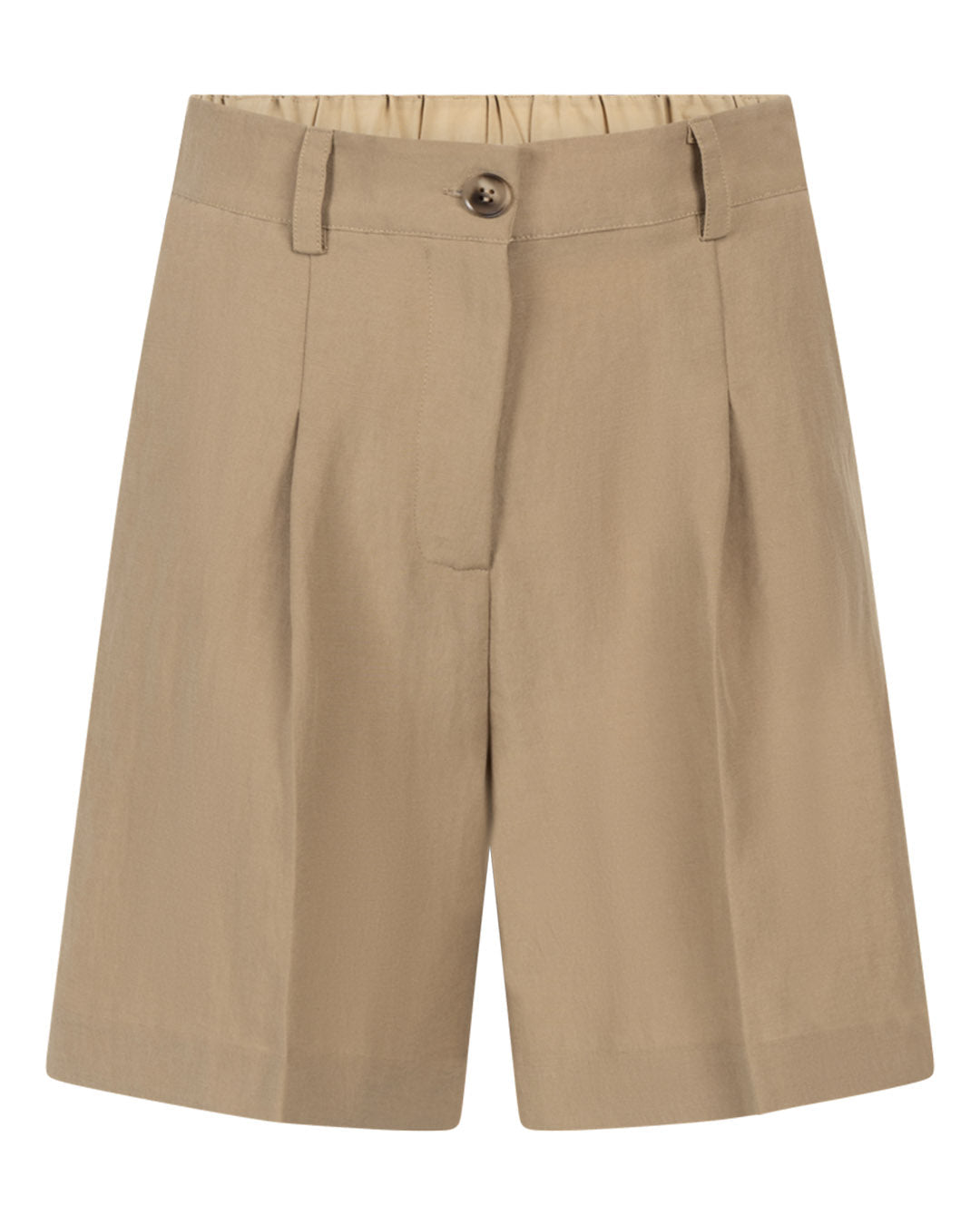 Moore pleated lyocell shorts - Another - Label