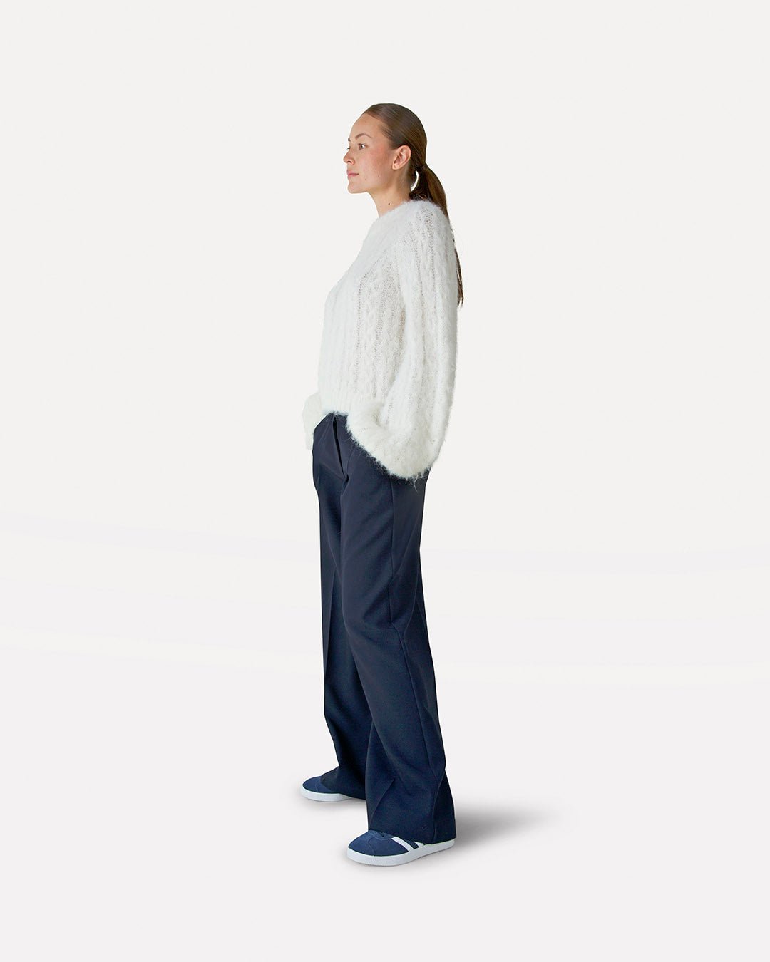 Moore pleated pants - Another - Label