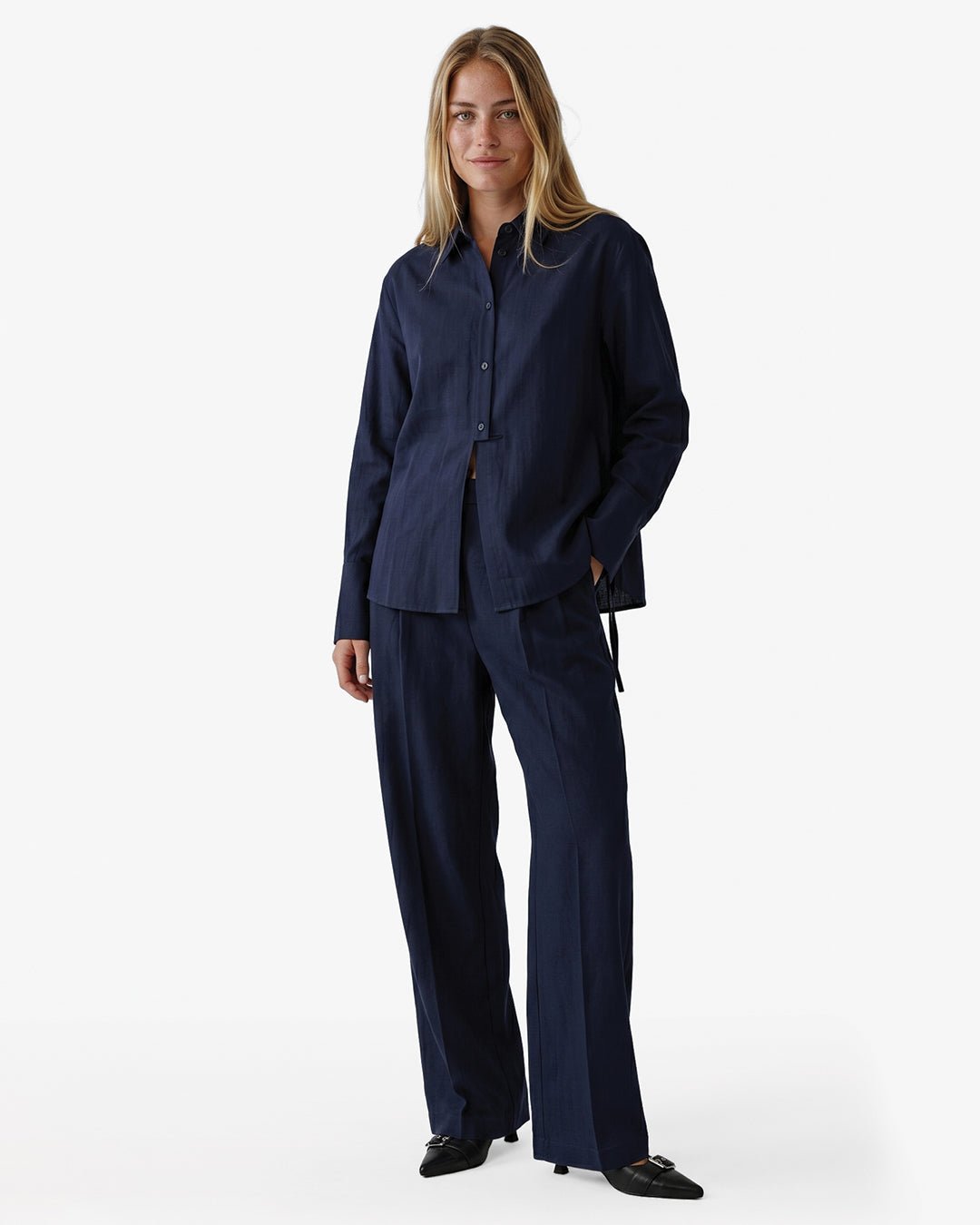 Moore pleated pants - Another-Label