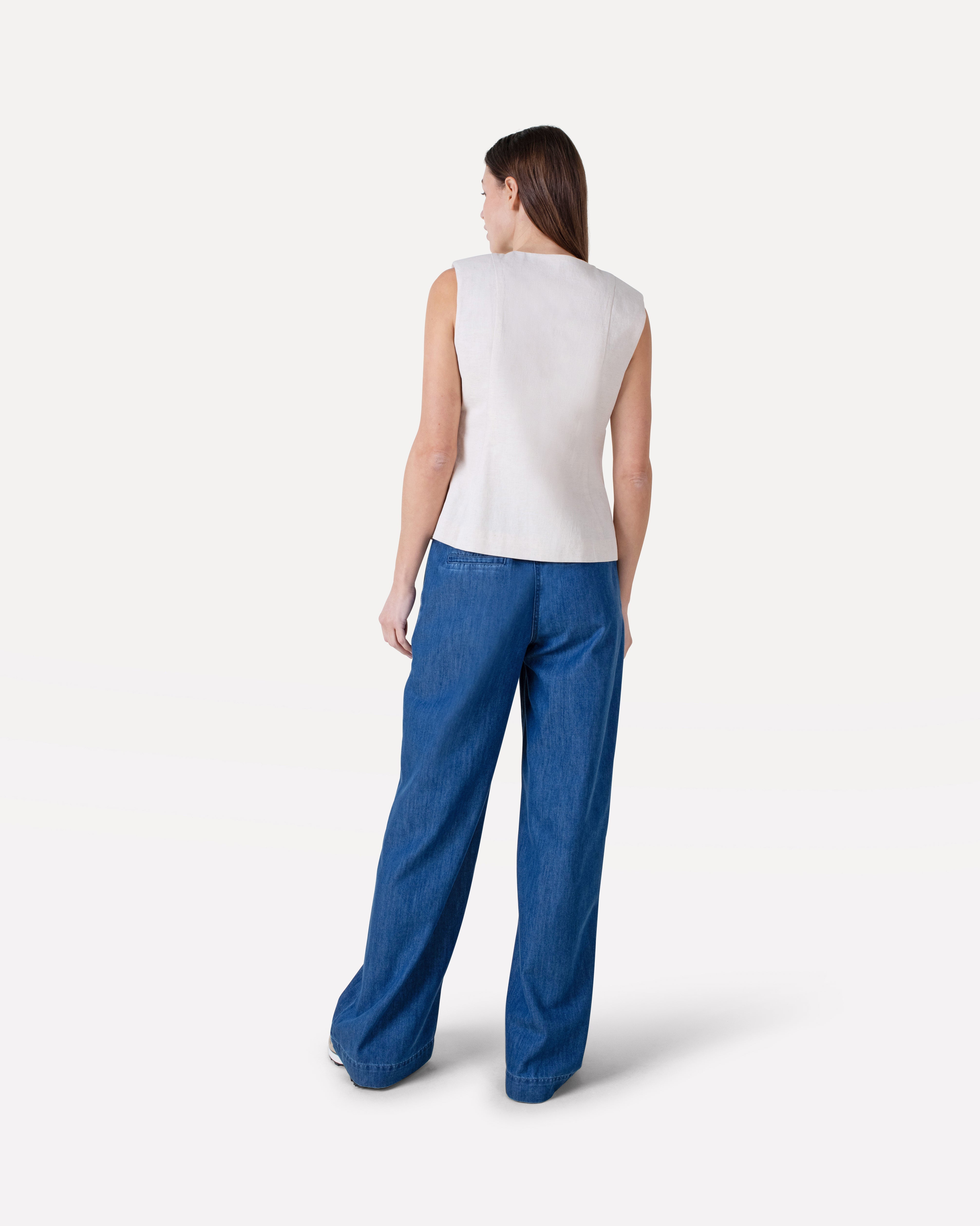 Moore pleated pants - Another - Label