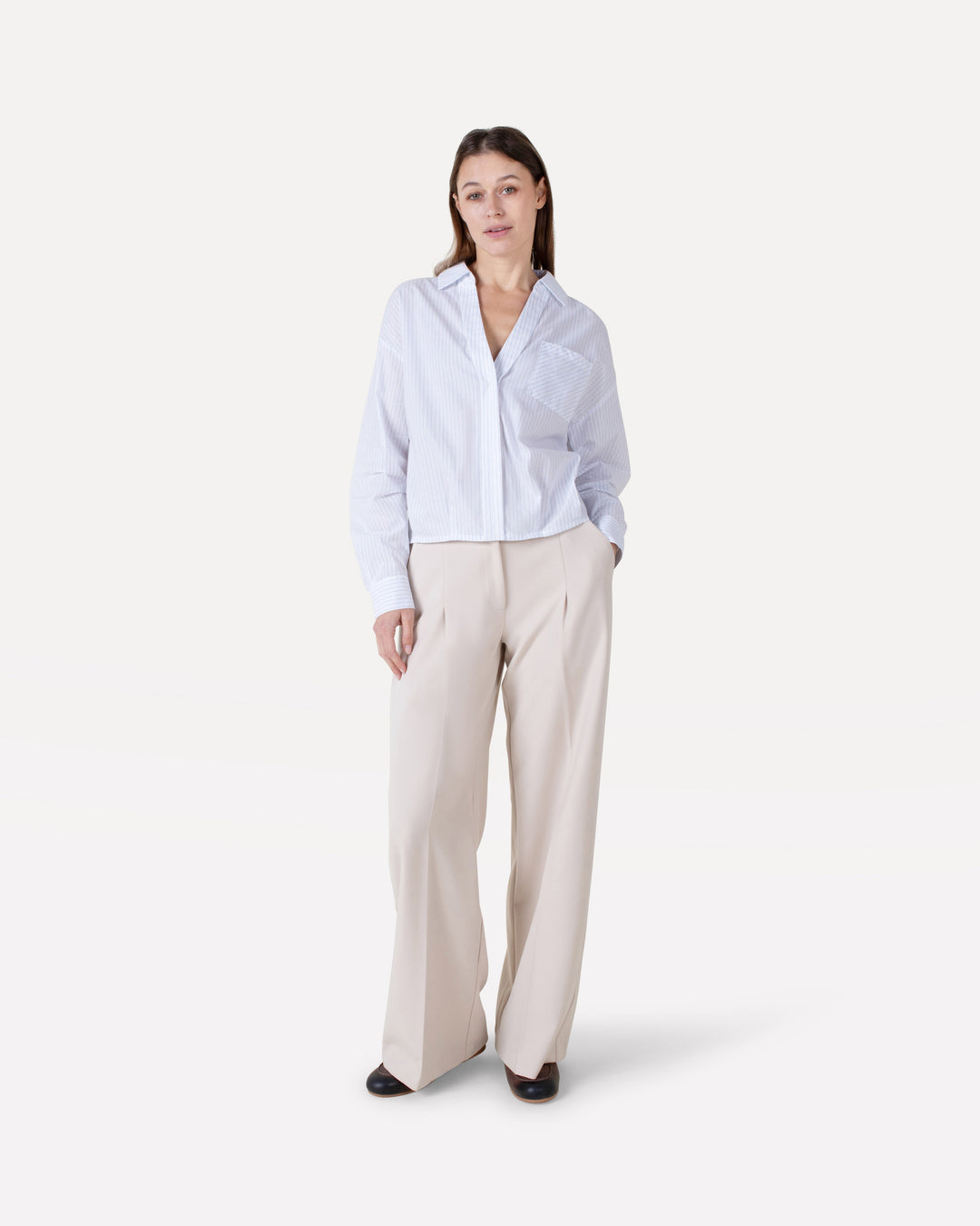 Moore pleated pants - Another - Label