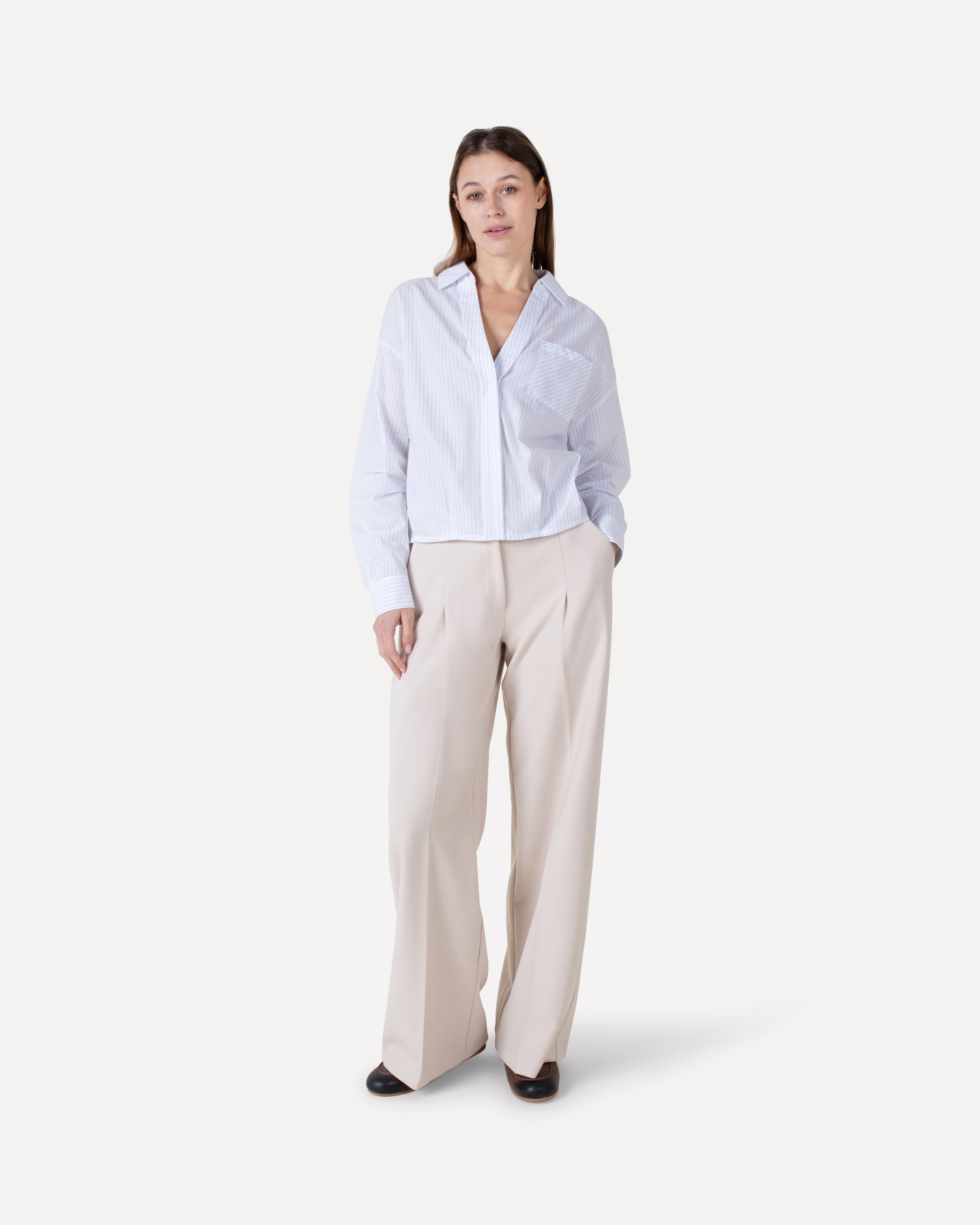 Moore pleated pants - Another - Label