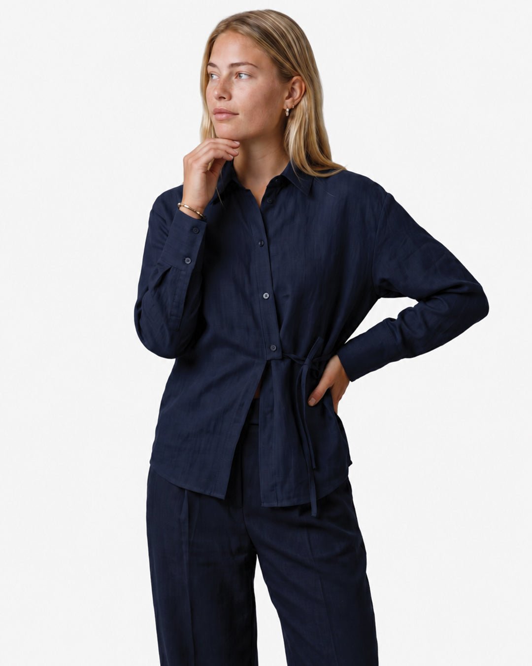 Naima shirt & moore pleated pants - Another-Label