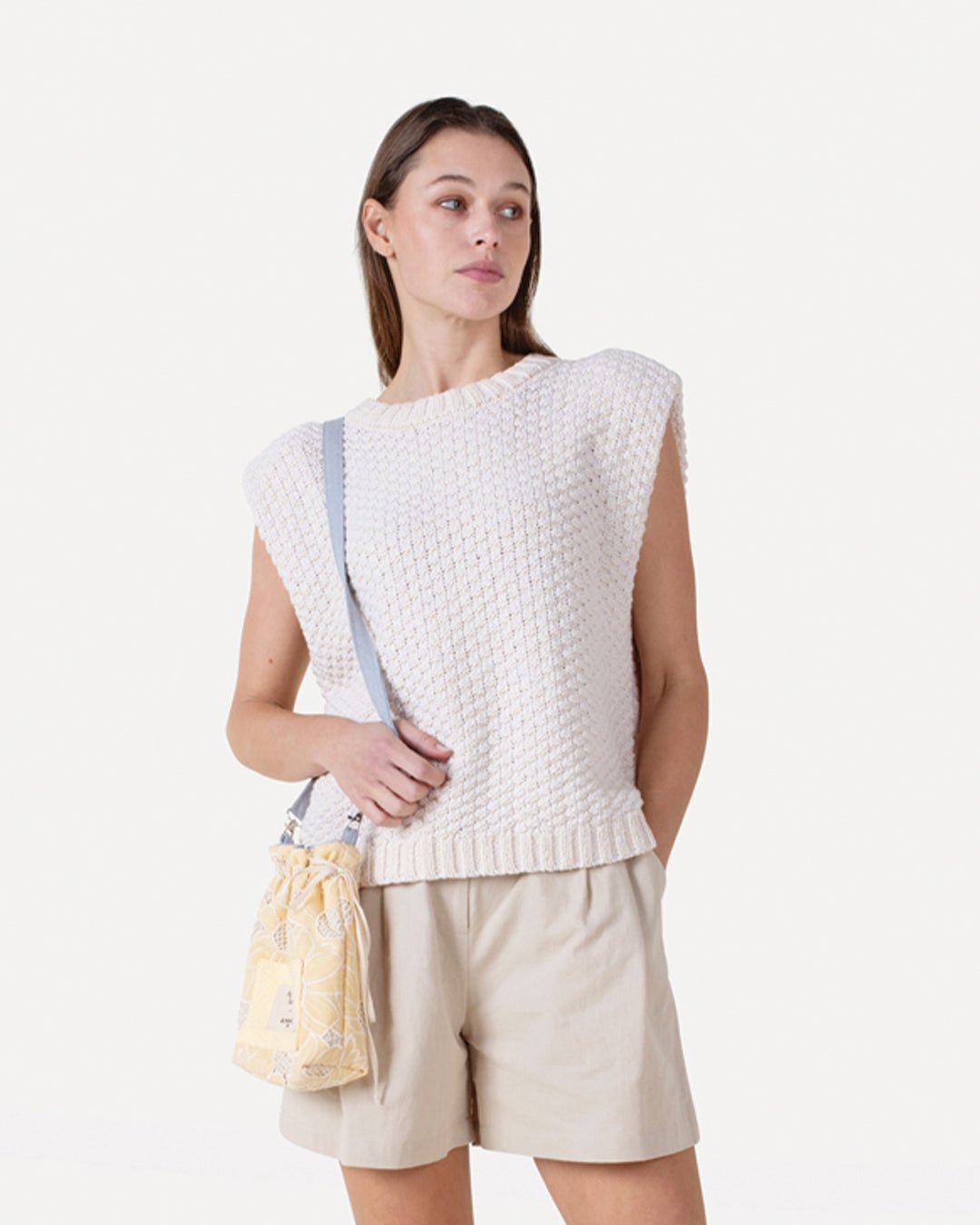 Nicola knitted vest - Another - Label