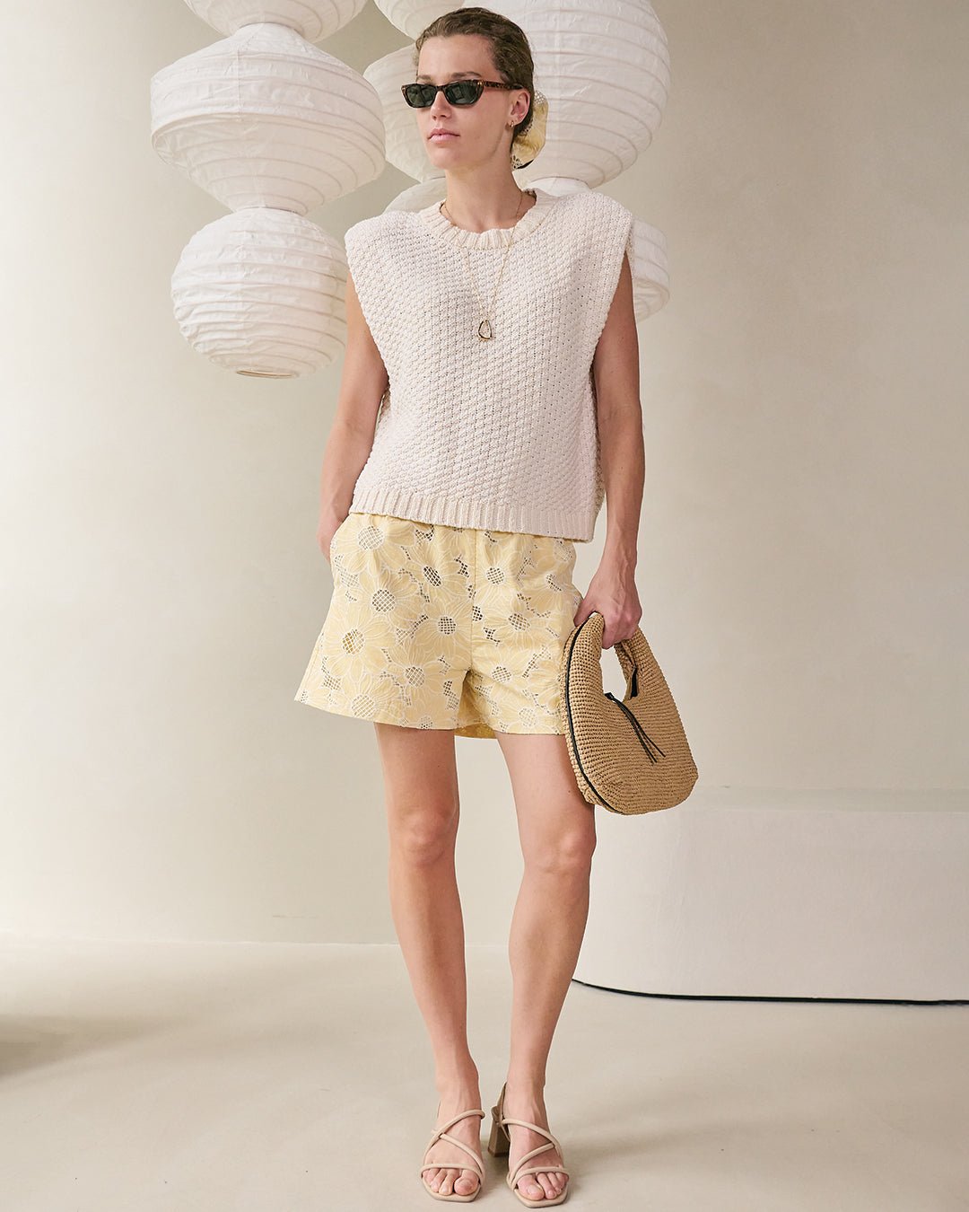 Nicola knitted vest - Another - Label
