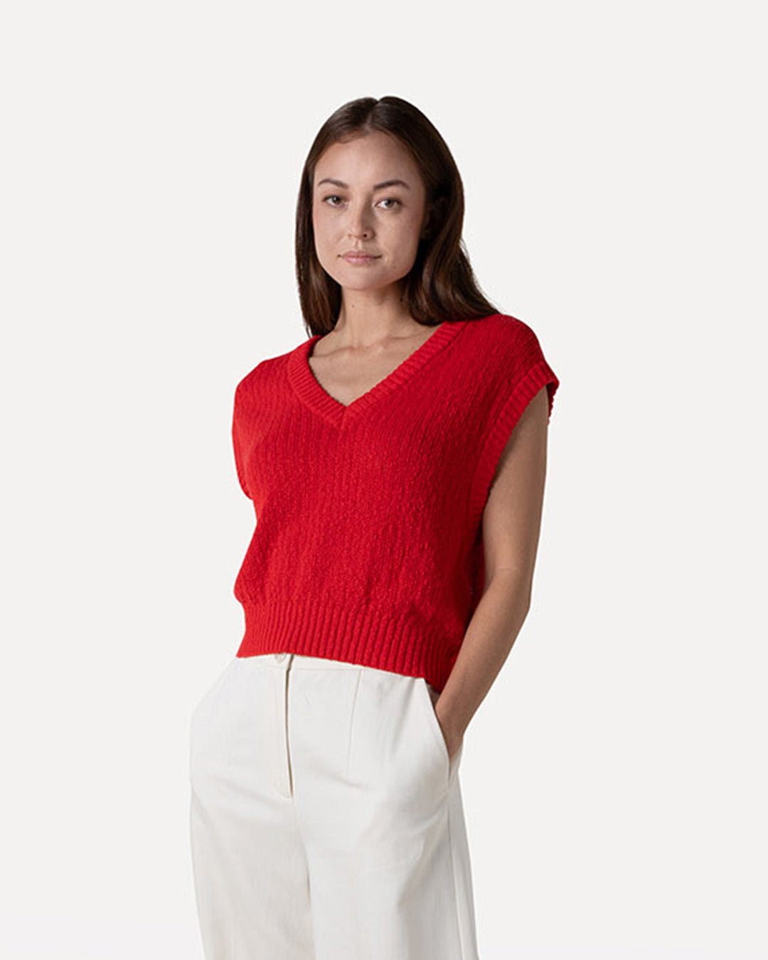 Noé knitted vest - Another - Label
