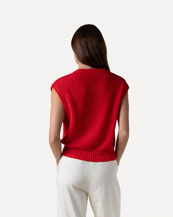Noé knitted vest - Another - Label