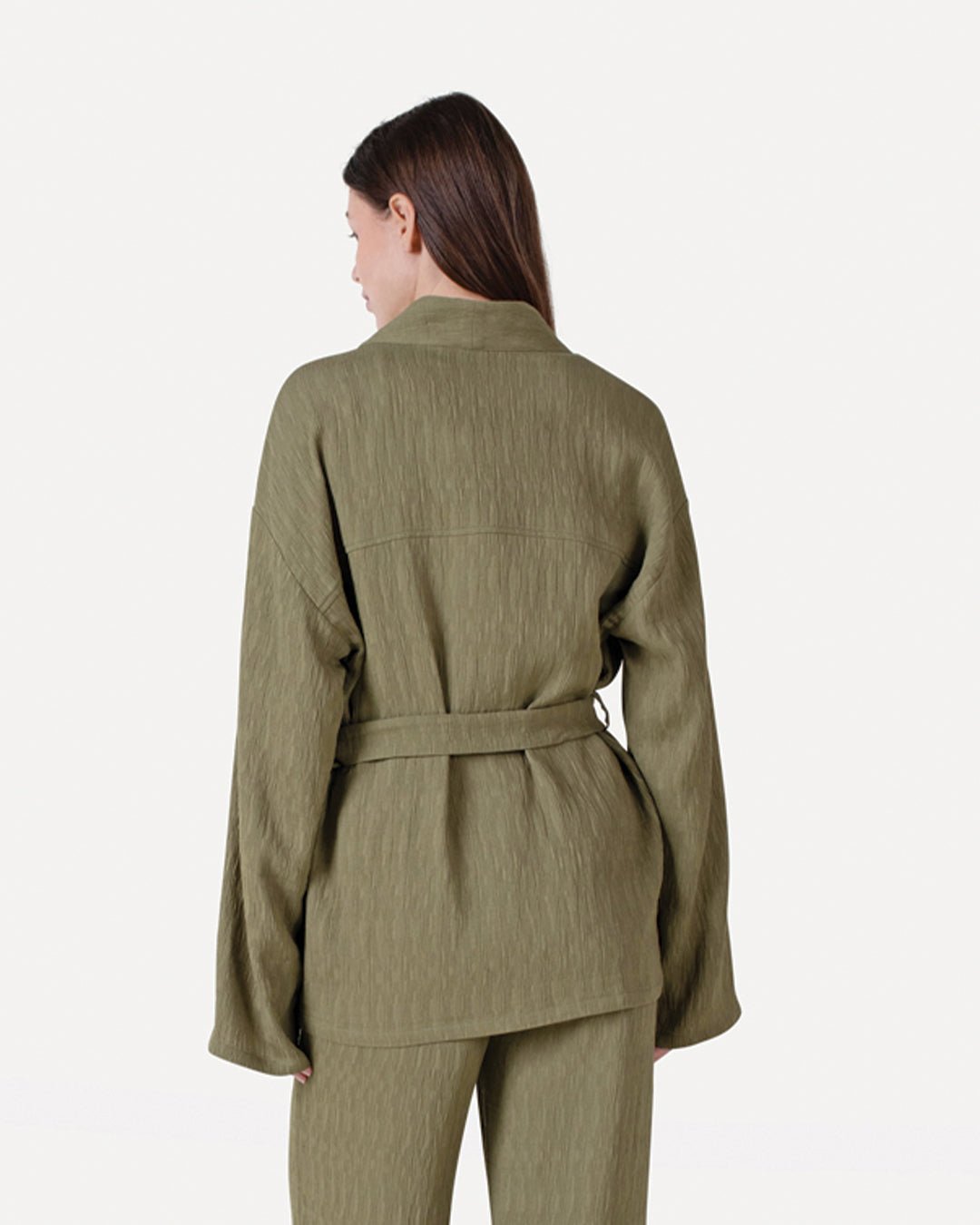 Perrine crinkle jacket - Another - Label