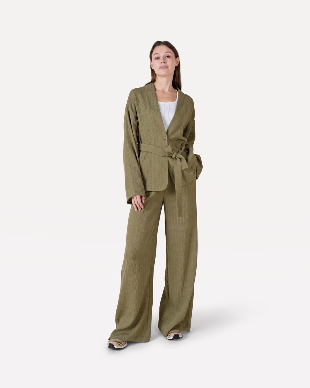 Perrine crinkle jacket & Merla pants - Another - Label