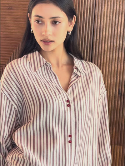 Thea stripe shirt