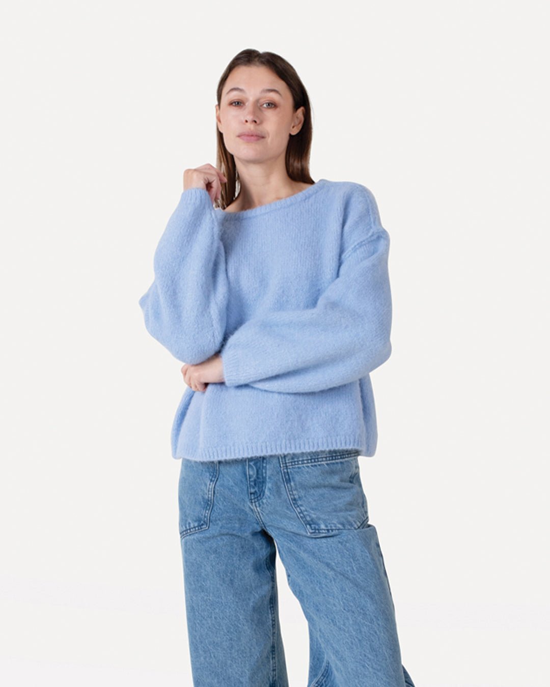 Roxane knitted pull l/s - Another - Label