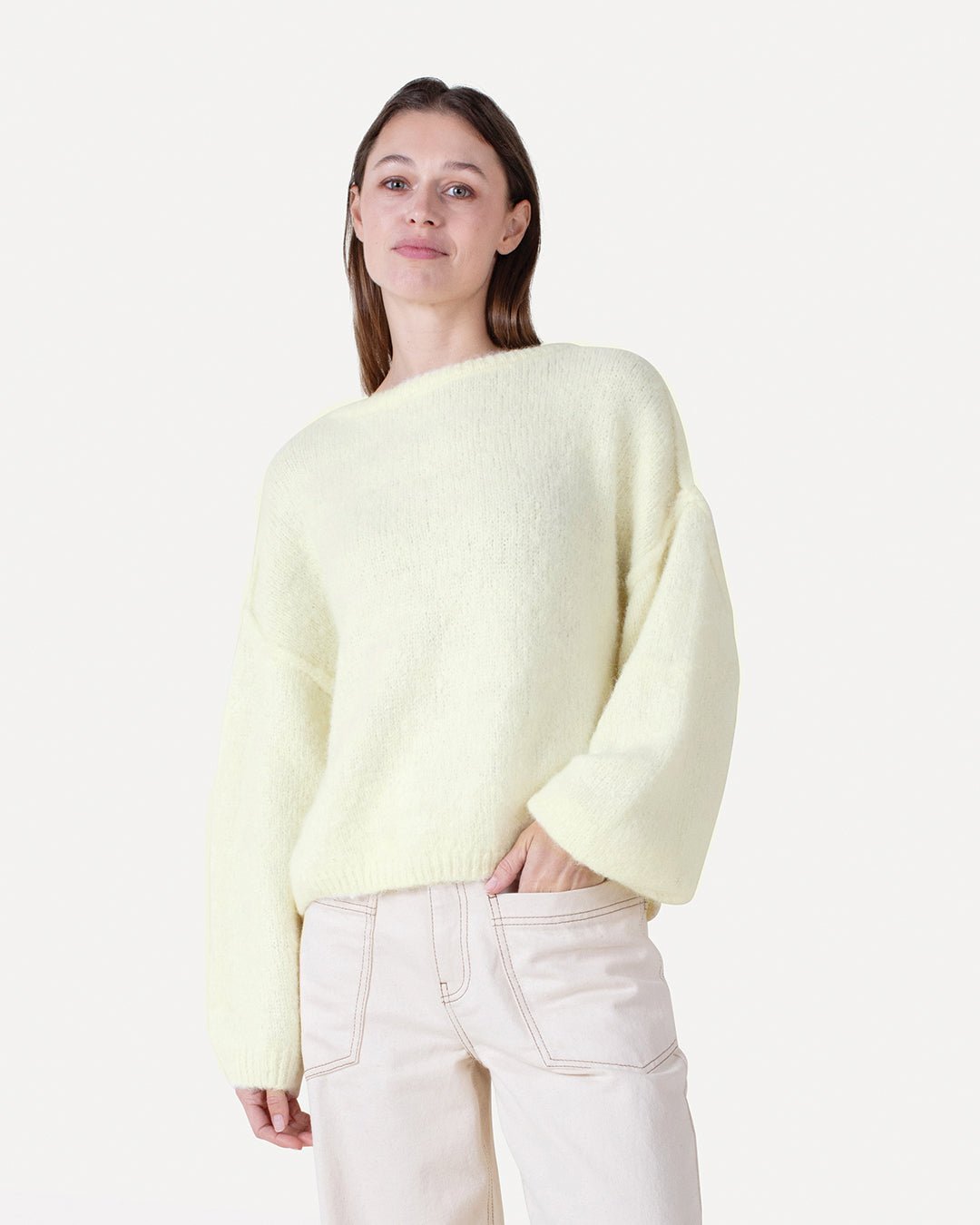 Roxane knitted pull l/s - Another - Label