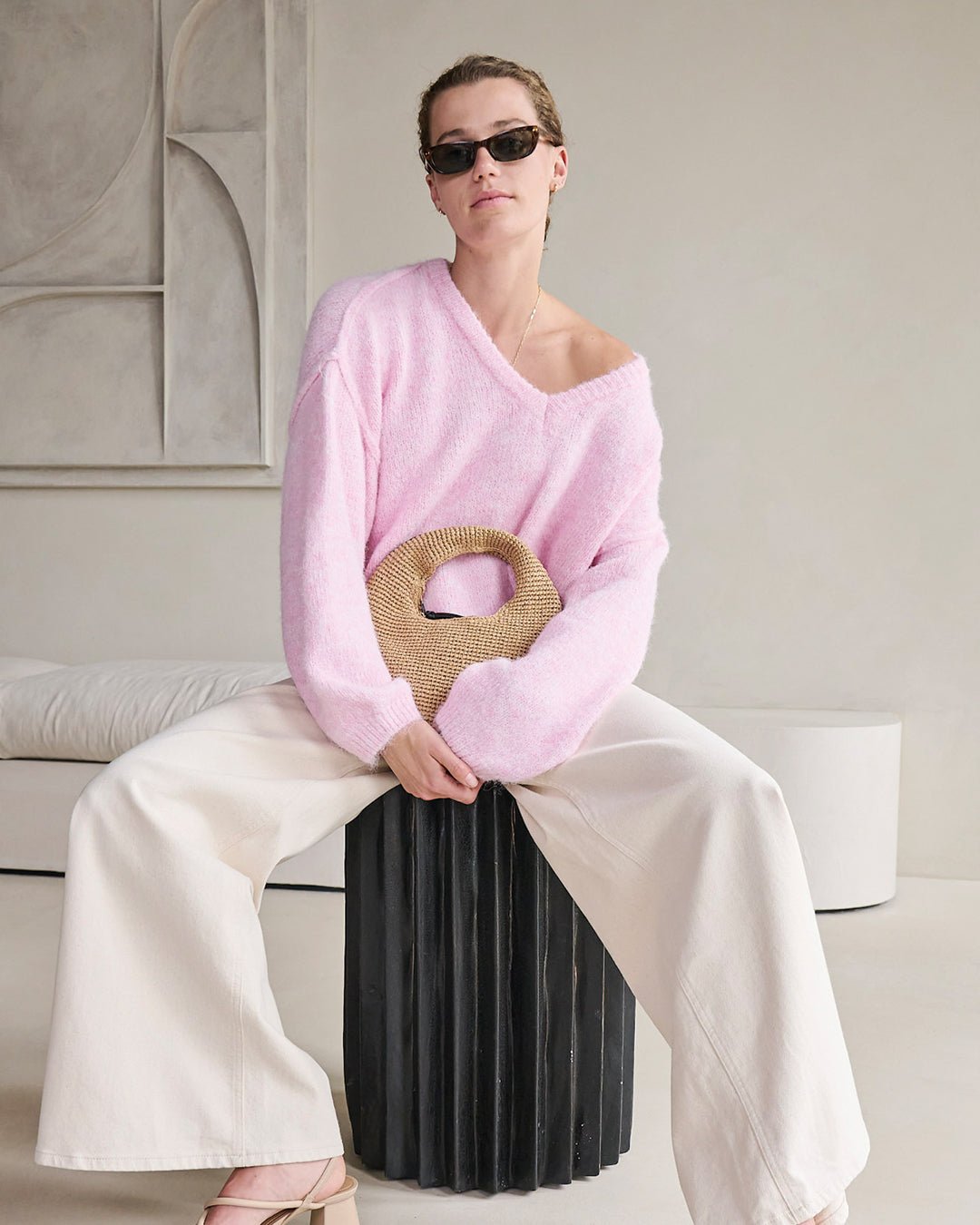 Roxelle knitted pull l/s - Another-Label