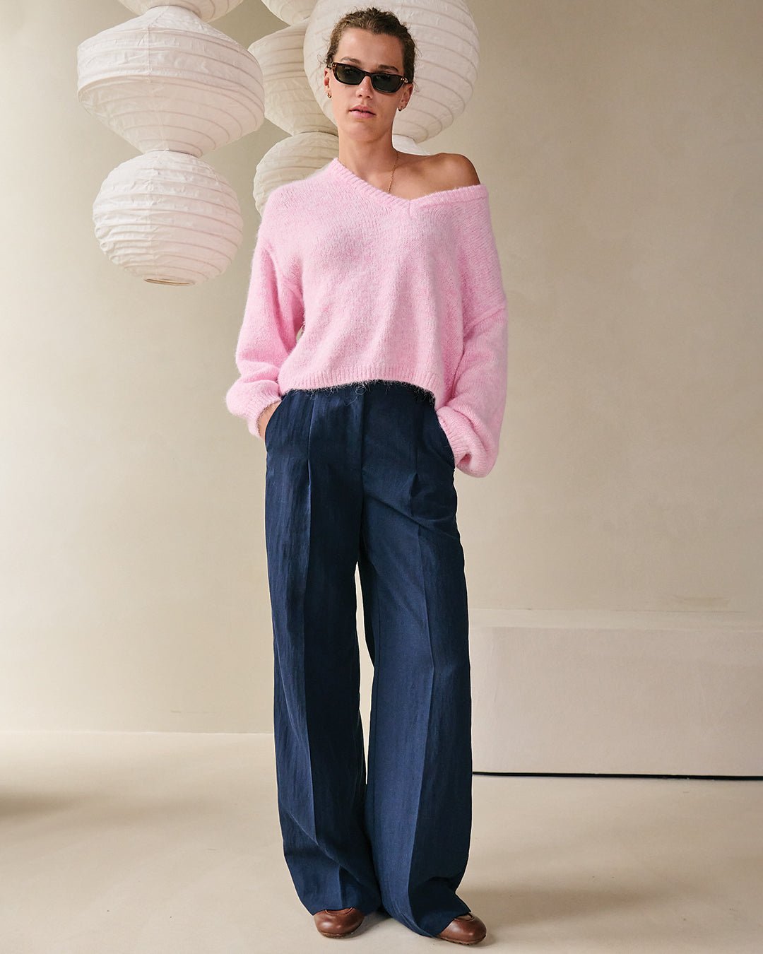 Roxelle knitted pull l/s - Another-Label
