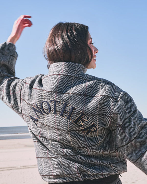 Sarah Another check jacket - Another - Label