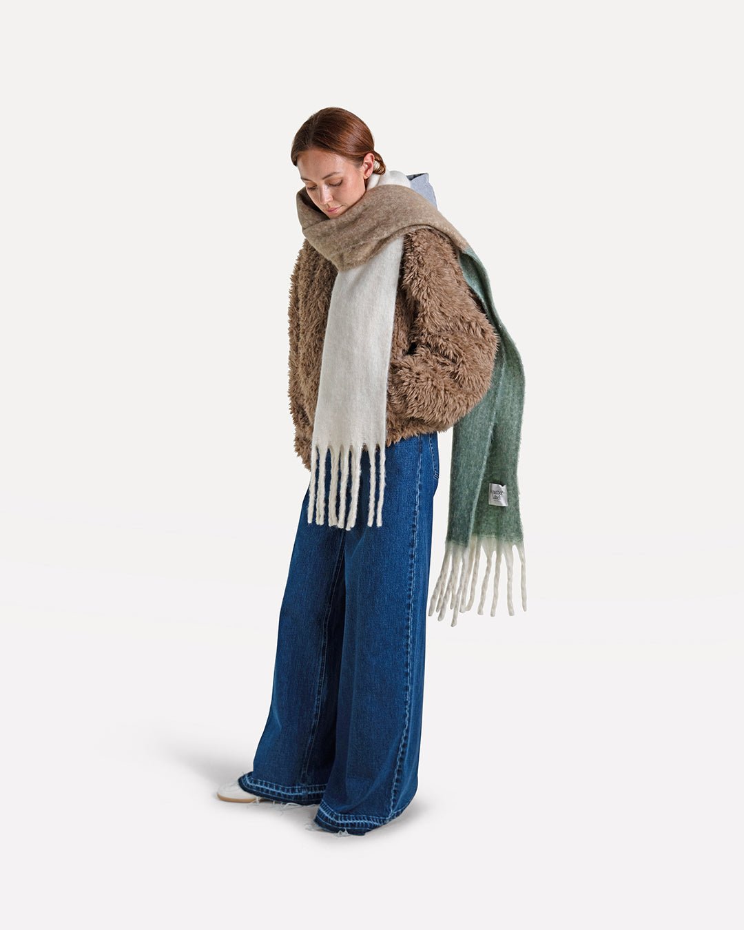 Thalia block scarf - Another-Label