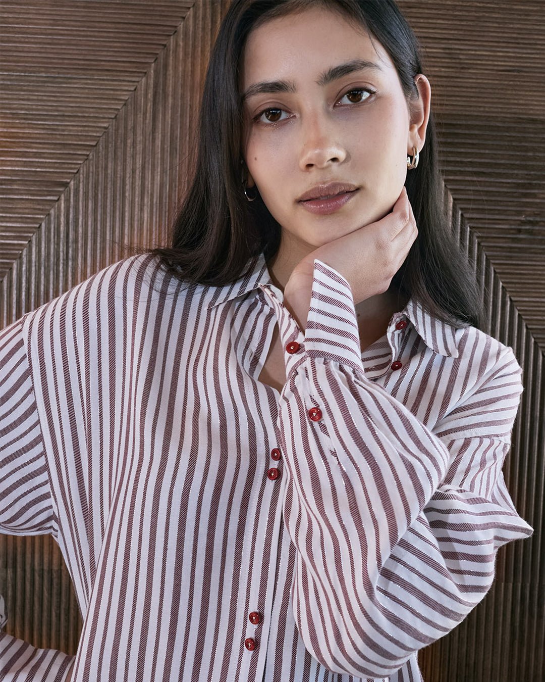 Thea stripe shirt - Another - Label