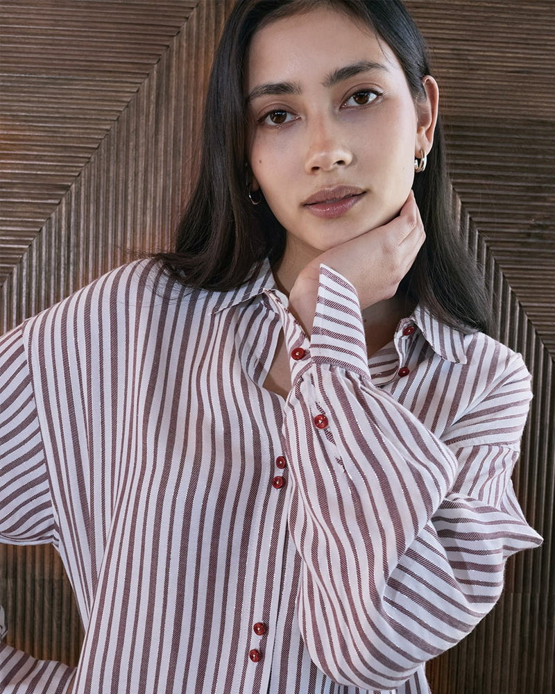 Thea stripe shirt - Another - Label