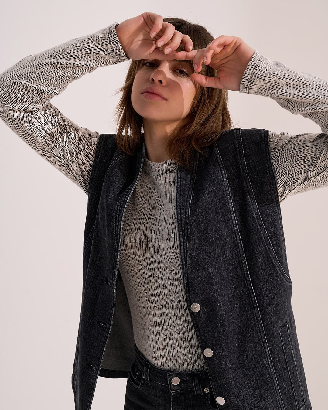 Unni denim vest – Another-Label