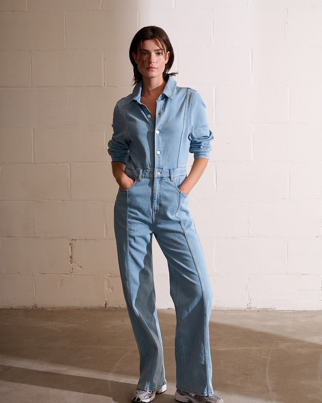 Lauren denim jumpsuit - Another-Label