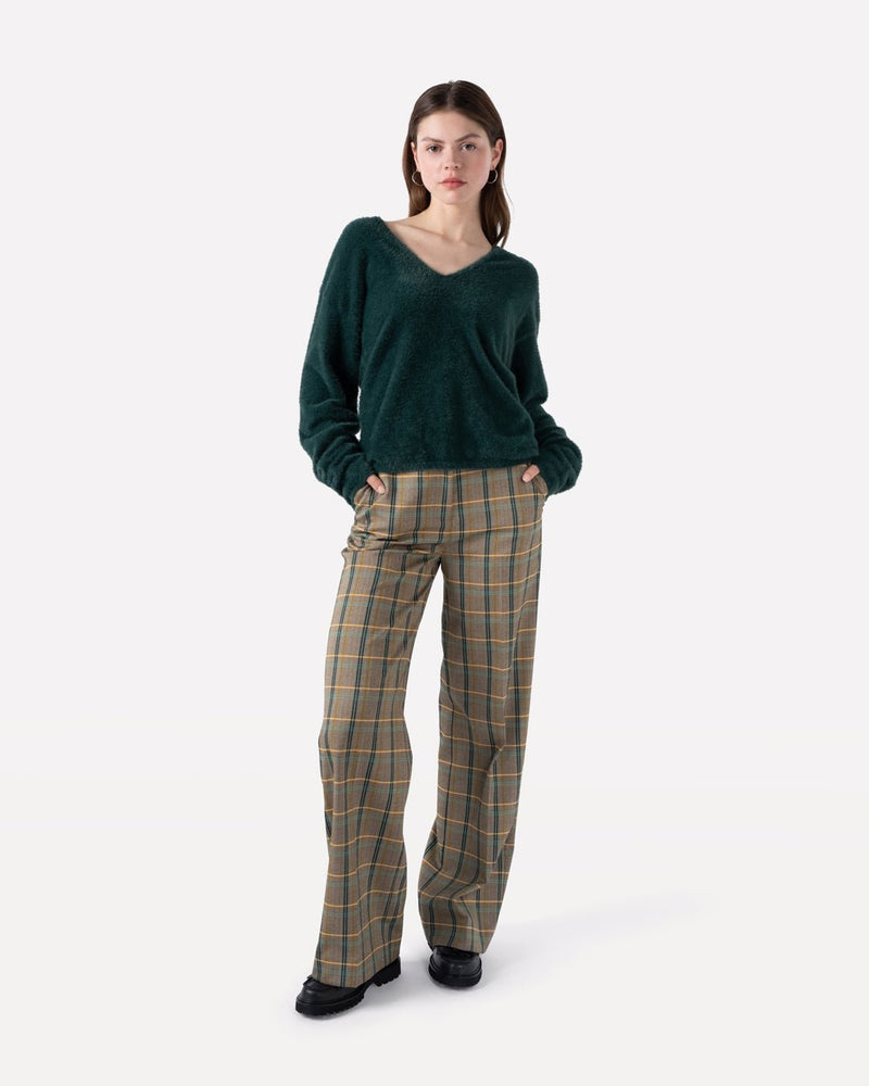 Moore check pants - Another-Label