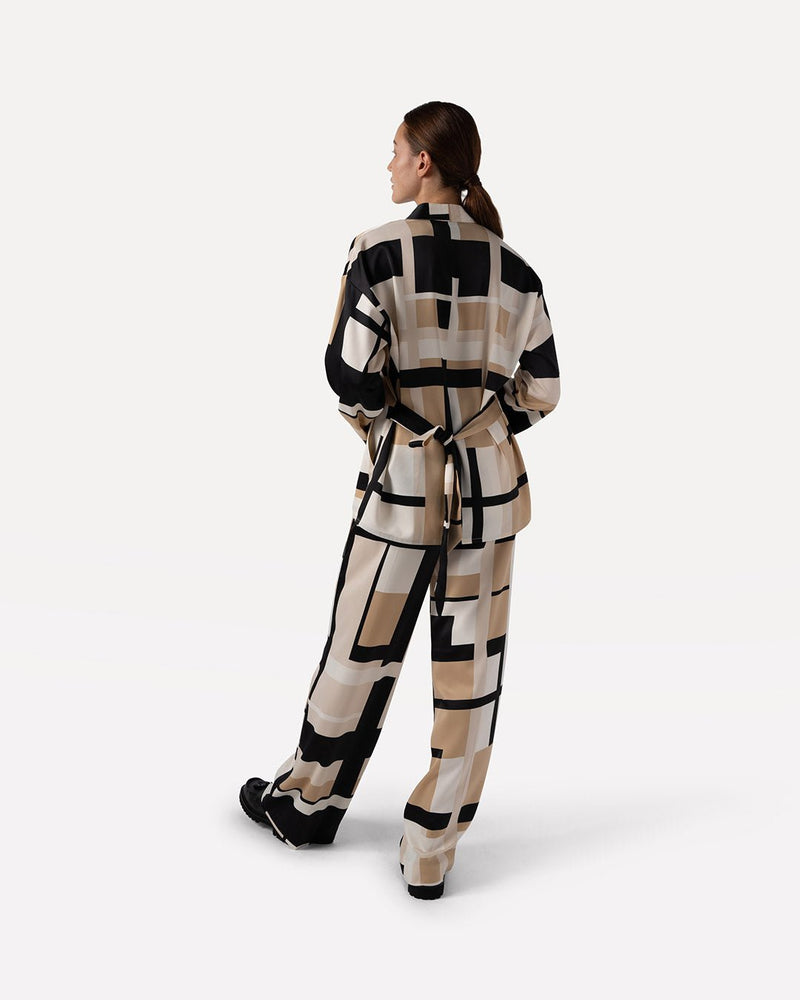 Tirra blazer & Moore Check Pants - Another-Label