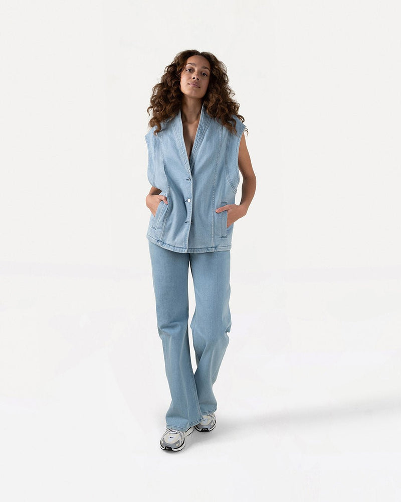 Unni Denim Vest & Moore denim pants - Another-Label